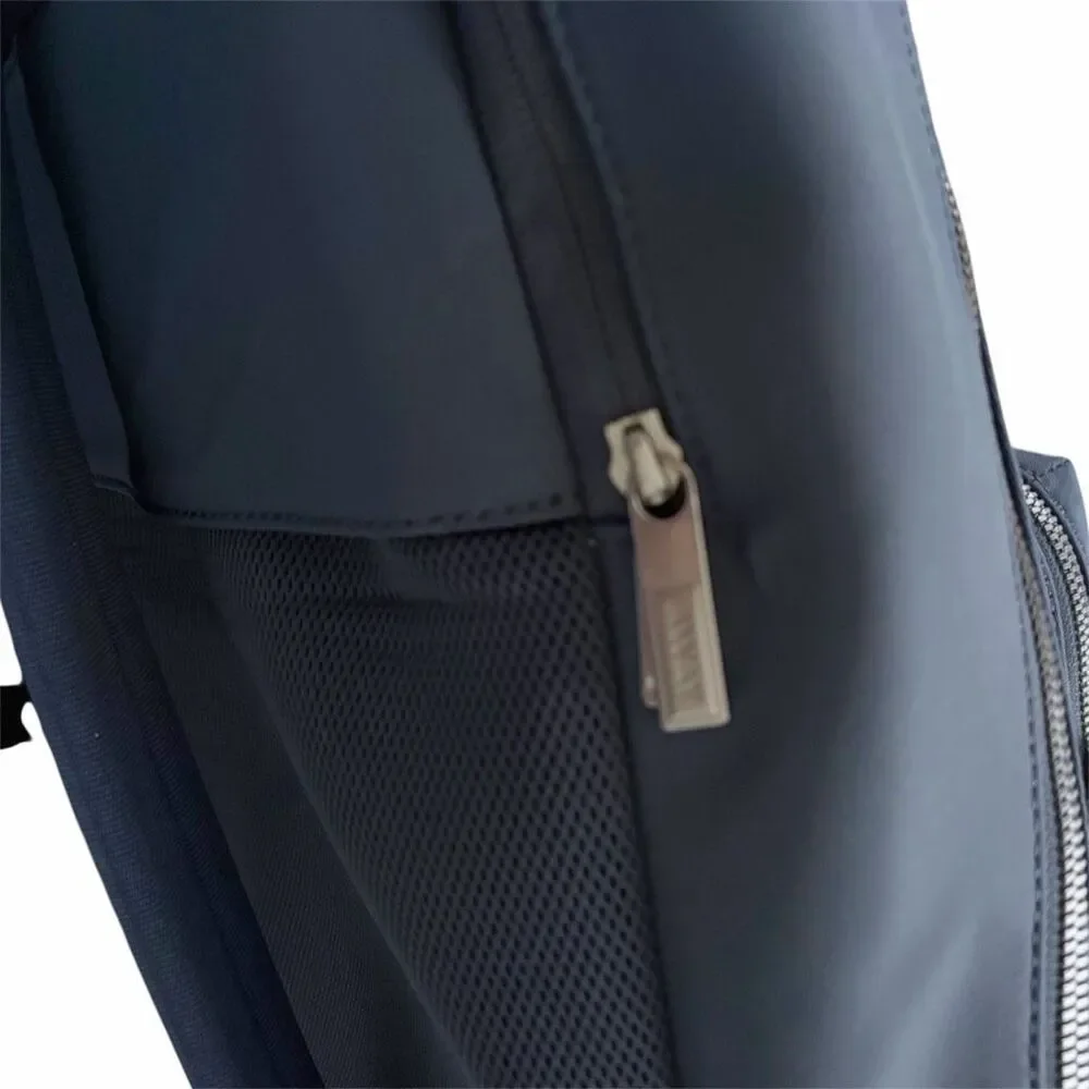 AWAY The Front Pocket Backpack Navy Blue